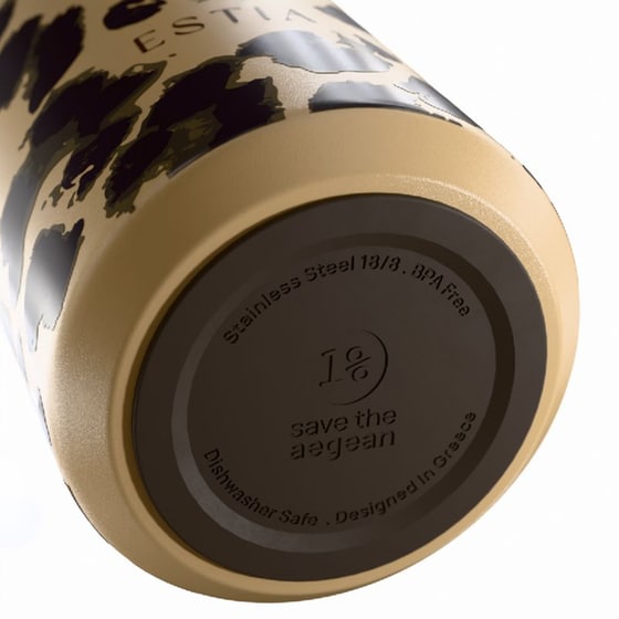 Ποτήρι Θερμός Estia Save The Aegean Lens Spotted Prowl 360ml image 2