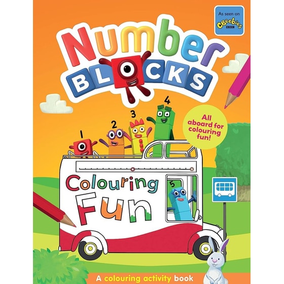 Numberblocks Colouring Fun: A Colouring Activity Book image 0