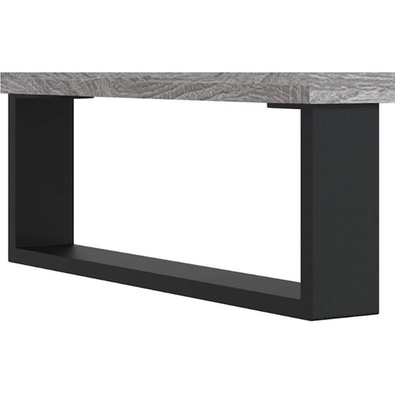 Γραφείο VidaXL από Επεξεργασμένο Ξύλο 140x50x75 cm - Γκρι Sonoma image 6