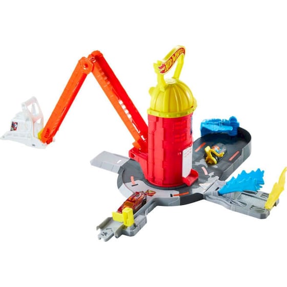 Mattel Hot Wheels City Πίστα Σούπερ Πυροσβεστικός Σταθμός image 2