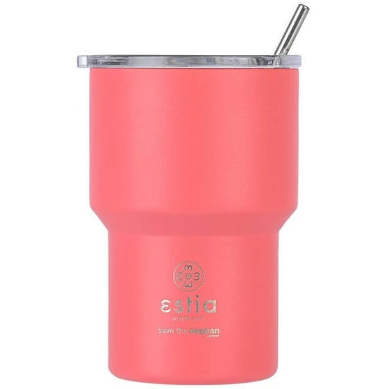 Ποτήρι Θερμός Estia Fusion Coral 400ml image 0
