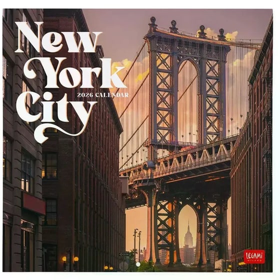 Ημερολόγιο Τοίχου Legami 2026 New York 30x29cm image 0