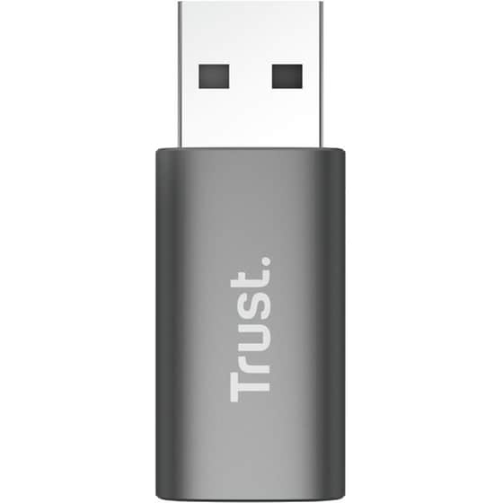 Αντάπτορας Trust USB-A σε USB-C (2 τεμάχια) - Γκρι image 1