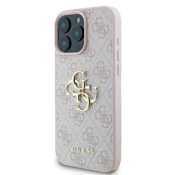 Θήκη Apple iPhone 16 Pro - Guess 4G Logo Collection - Pink image 6