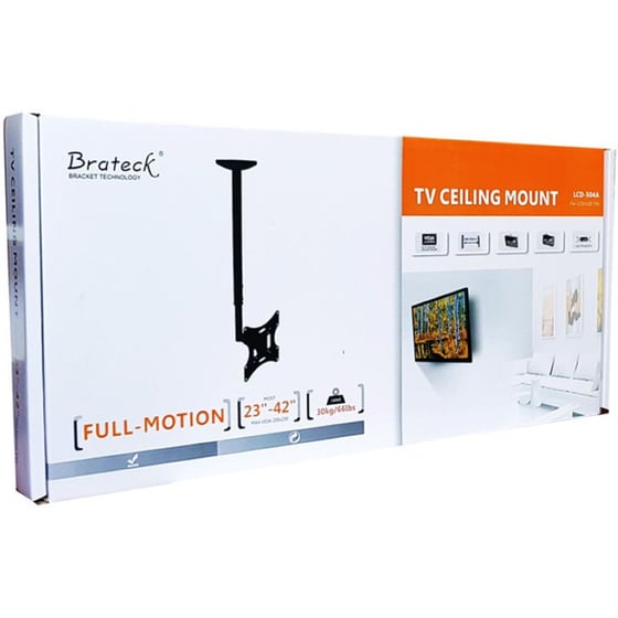 Βάση Τηλεόρασης Brateck Οροφής - LCD-504A 23" - 42" έως 30 kg image 2