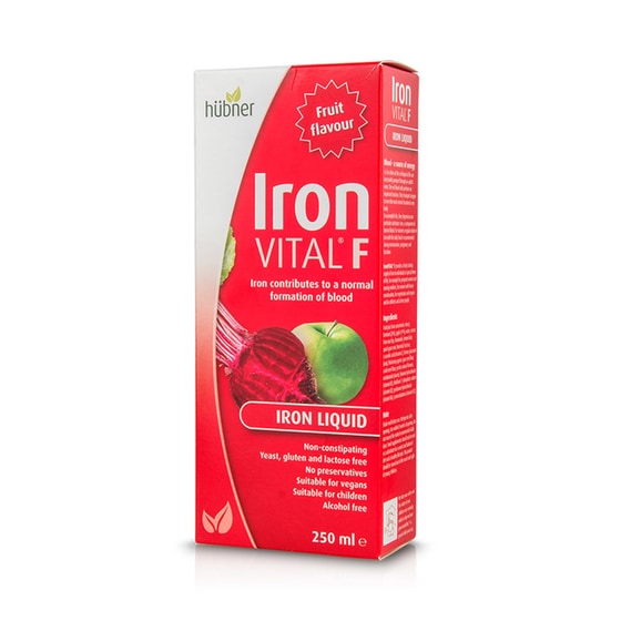 Συμπλήρωμα Διατροφής Hubner Iron Vital F - 250ml image 0