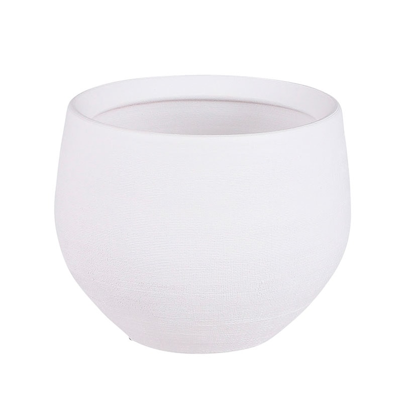 Κασπώ Edelman Douro Κεραμικό Φ20×18 cm – Λευκό