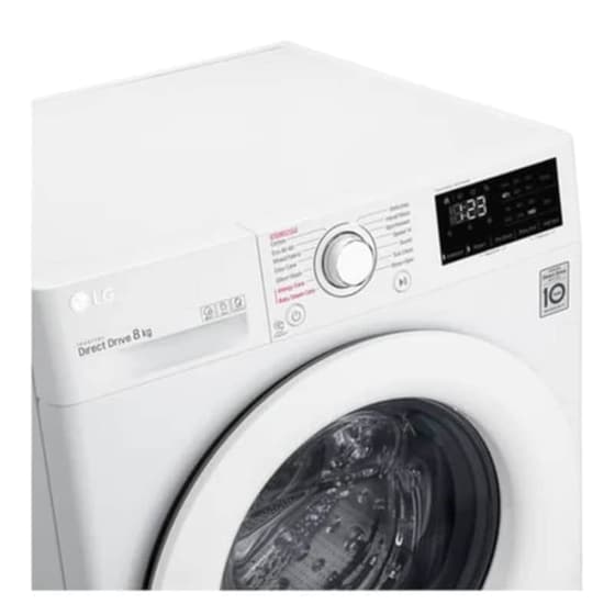LG F4WV308S3E με Direct Drive Μοτέρ 8 kg 1.400 Στροφές Λευκό Πλυντήριο Ρούχων image 3