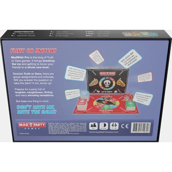 Madwish Pro Επιτραπέζιο Παιχνίδι Truth Or Dare image 4