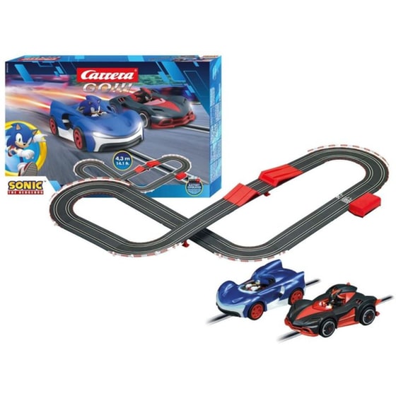 Carrera Go!!! Go!!! Sonic the Hedgehog 1:43 Τηλεκατευθυνόμενα Αυτοκίνητα σε Πίστα (20063520) image 1