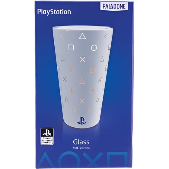 Ποτήρι Paladone Playstation Γυάλινο 400 ml - Γκρι image 4