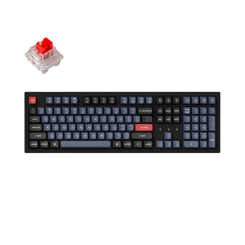 KEYCHRON Keychron K10P-H1 Gaming Ασύρματο Πληκτρολόγιο με K Pro Red (US)