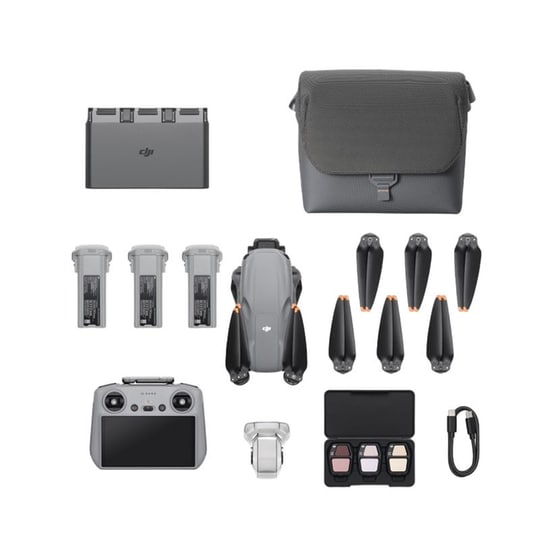 Drone Dji Air 3S Flymore Combo RC2 - Γκρι image 0