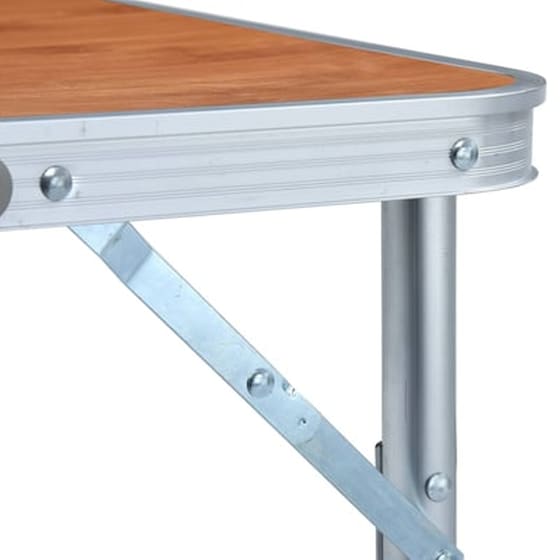 Vidaxl Τραπέζι Κάμπινγκ Πτυσσόμενο 60 X 45 Εκ. Αλουμινίου image 5