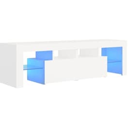 Έπιπλο Τηλεόρασης VidaXL Επεξεργασμένο Ξύλο 140x35x40cm - Λευκό
