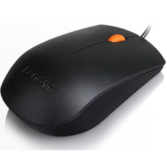 Lenovo 300 USB Ενσύρματο Ποντίκι - Black image 0