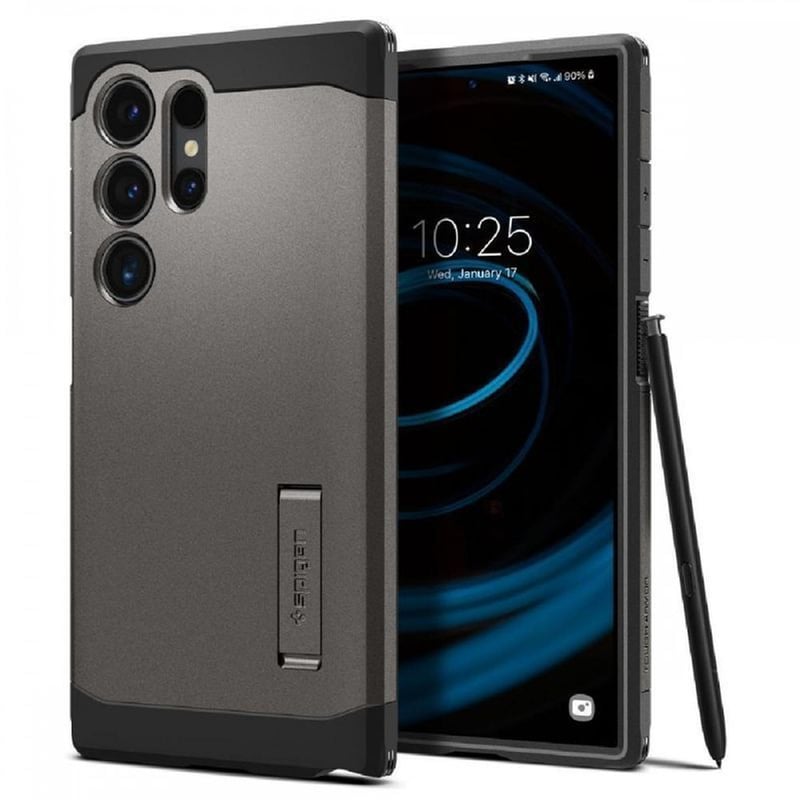 SPIGEN Θήκη Samsung Galaxy S24 Ultra - Spigen Touch Armor - Gunmetal