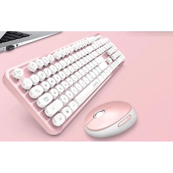MOFII 623387AG BR Pink Ασύρματο σετ Πληκτρολόγιο-ποντίκι Ροζ (US) image 2
