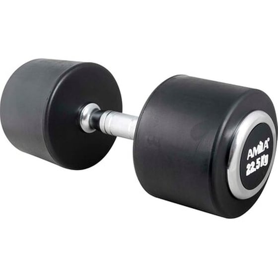 Βαράκι Στρογγυλό 2.5kg Amila Original Rubber R Series 84520 από Ατσάλι - Μαύρο image 0