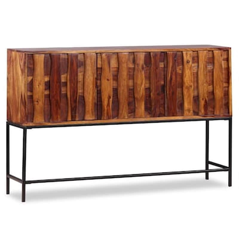 VIDAXL Vidaxl Μπουφές 120 X 30 X 80 Εκ. Από Μασίφ Ξύλο Sheesham