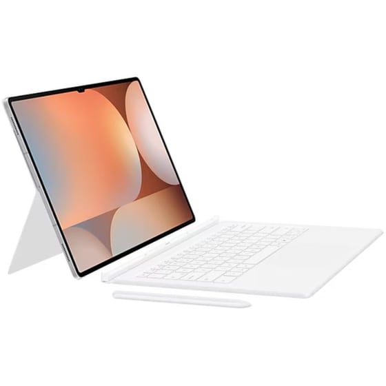 Samsung Book Πληκτρολόγιο για Galaxy Tab S9/S10 Ultra - Λευκό image 6