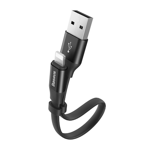 Καλώδιο Baseus USB-A Male σε Lightning Male - 0.23m image 0