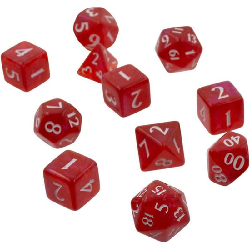 ULTRA-PRO Eclipse 11-dice Set: Apple Red ULTRA-PRO