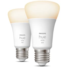 Έξυπνη Λάμπα Philips Hue E27 Λευκό 2 Pack