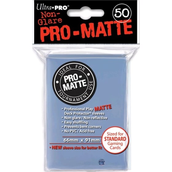 Ultra Pro Standard Card Sleeves Pro-Matte Clear 50 Τμχ image 0