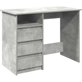 Γραφείο VidaXL από Επεξεργασμένο Ξύλο 102x50x75 cm - Γκρι Σκυροδέματος