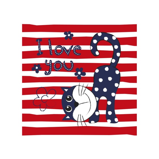 Ευχετήρια Κάρτα 12 Εποχές I Love You Happy Cards image 0