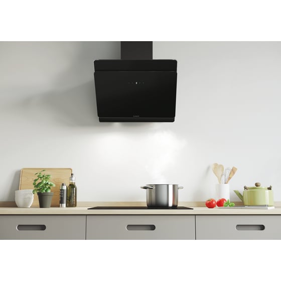 CANDY CDG6CBP8B 60 cm Μαύρο Απορροφητήρας Καμινάδα - Τζάκι image 5