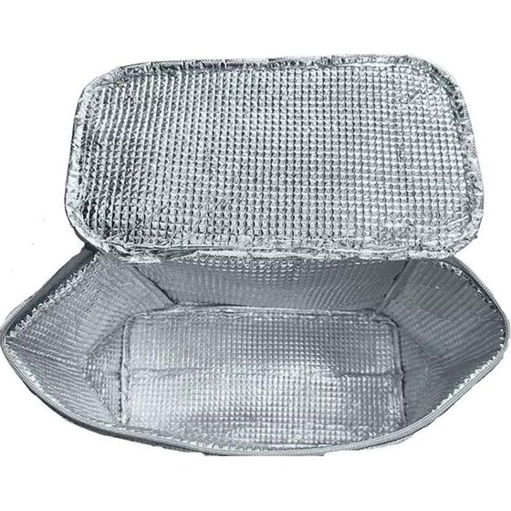 Ισοθερμική Τσάντα Χειρός/ Ώμου Tyvek Be Happy 28x15x19cm - Καφέ image 2