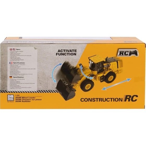 Carrera Τηλεκατευθυνόμενος Εκσκαφέας CAT Wheel Loader 950M R/C 1:35 image 3