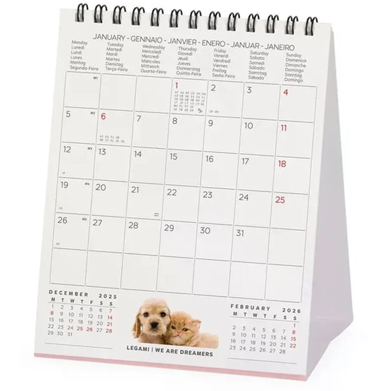 Ημερολόγιο Γραφείου Legami 2026 Best Friends image 2