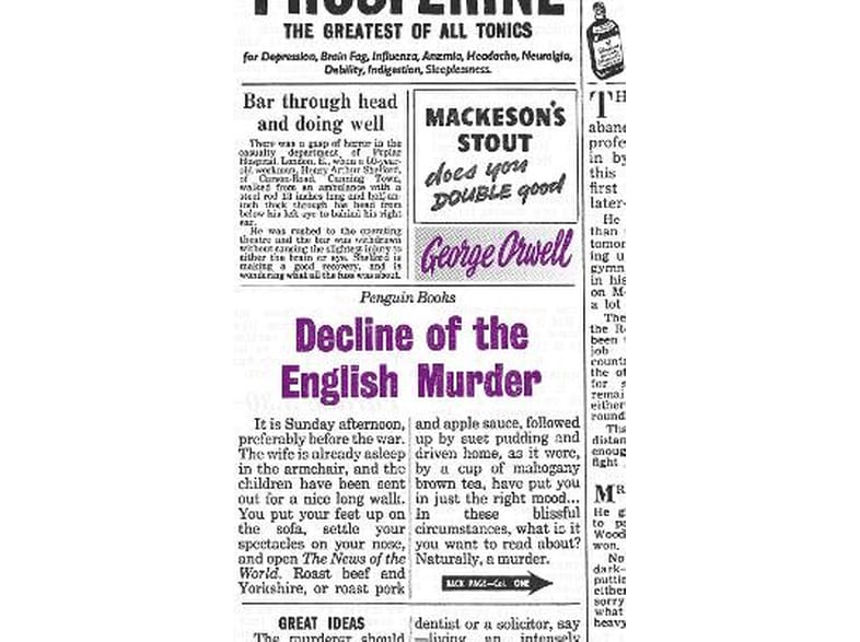 Decline of the English Murder