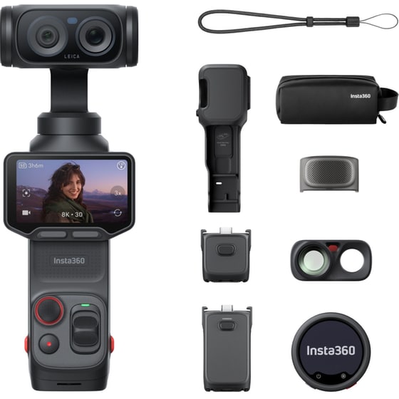 Action Camera Insta360 Luna Ultra Creator Kit - Cosmic Black image 0