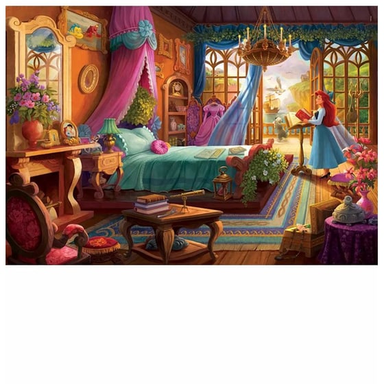 Παζλ Clementoni Disney Ever After Princess - Ariel (500 Κομμάτια) image 1