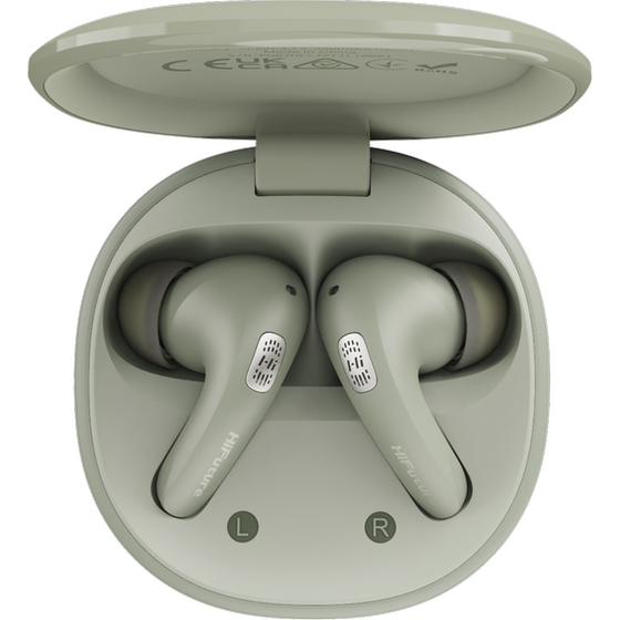 Ακουστικά Bluetooth HiFuture FlyBuds4 AI - Matcha Green image 0