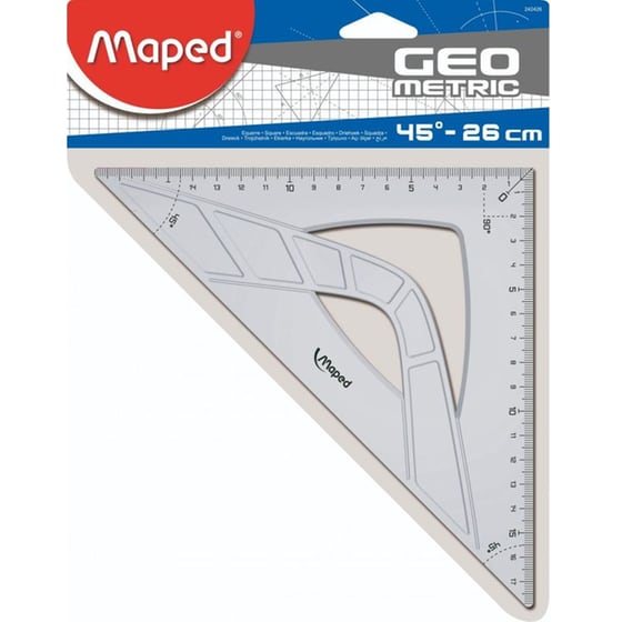 Τρίγωνο Maped Graphic 45° 26cm image 0