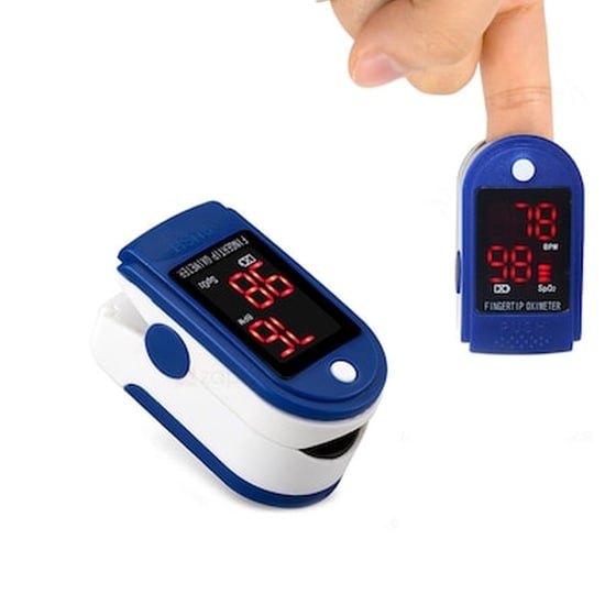 Παλμικό Οξύμετρο Δακτύλου Pulse Oximeter Με Οθόνη Oled image 3