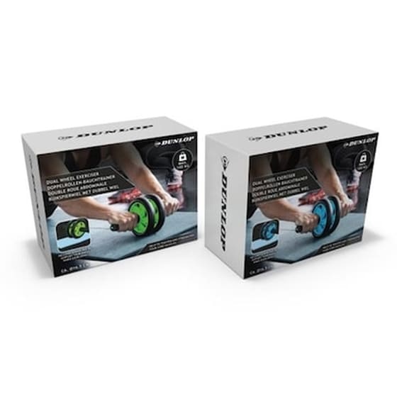 Ρόδα Κοιλιακών Dunlop 16.5cm από PVC, ST, EVA - Τυχαία Επιλογή Χρώματος (1 Τμχ) image 0