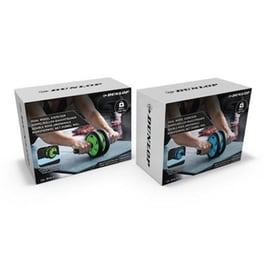 Ρόδα Κοιλιακών Dunlop 16.5cm από PVC, ST, EVA - Τυχαία Επιλογή Χρώματος (1 Τμχ)