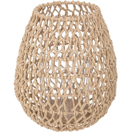 Κηροπήγιο Spitishop Ξύλινο 22x23 cm - Φυσικό Χρώμα Ξύλου image 0