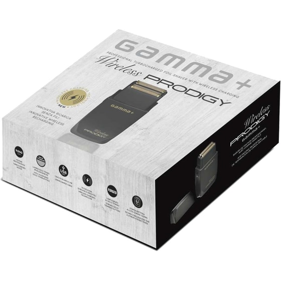 Επαγγελματική Ξυριστική Μηχανή GAMMA PIU Wireless PRODIGY (HCGPWPFS) Μαύρο image 6