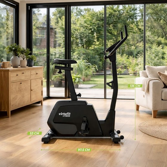 VIRTUFIT HTR200I Ποδήλατο Γυμναστικής Όρθιο Μαύρο image 10