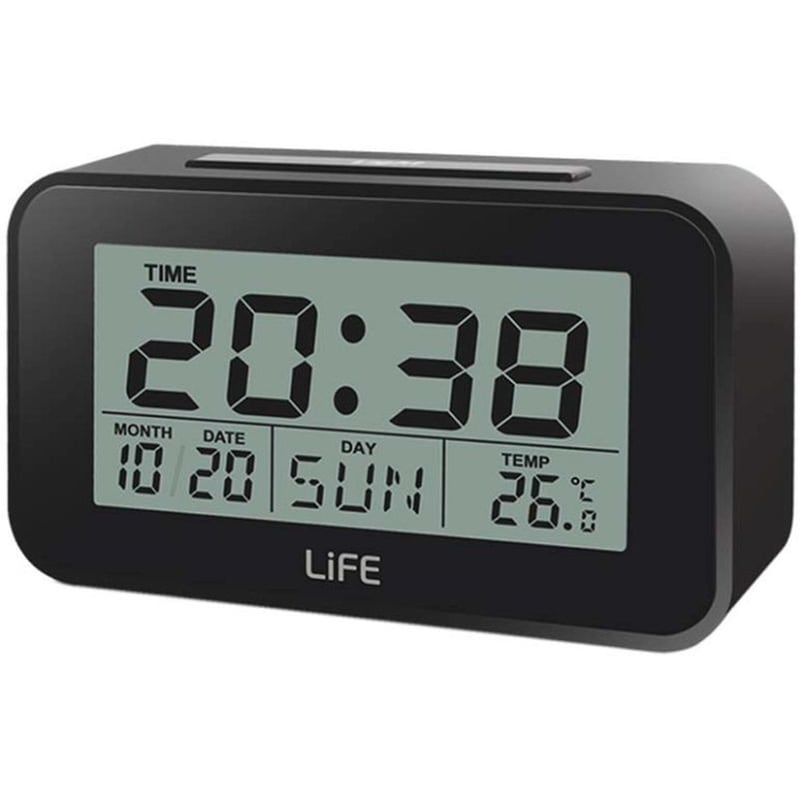 Επιτραπέζιο Ρολόι Life Sunrise Digital - Black LIFE
