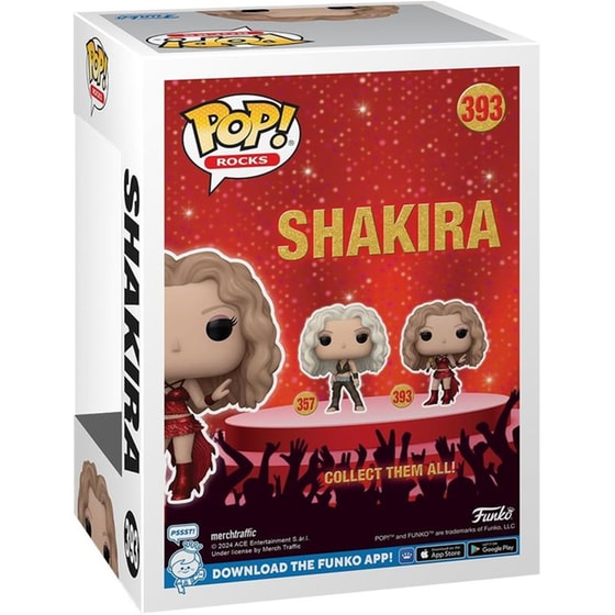 Funko Pop! Rocks - Shakira #393 image 1