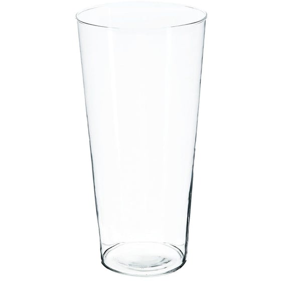 Διακοσμητικό Βάζο Spitishop Γυάλινο A-s Clear 110293 14.5x30cm - Διάφανο image 0