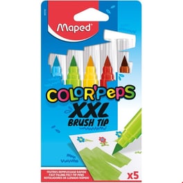 Μαρκαδόροι Color' Peps Xxl Brush 8mm 5 Χρώματα